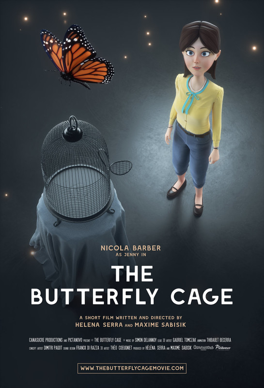 the butterfly cage animated film